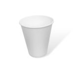 10oz - 90mm Hot Coffee Cup - White - Image 2