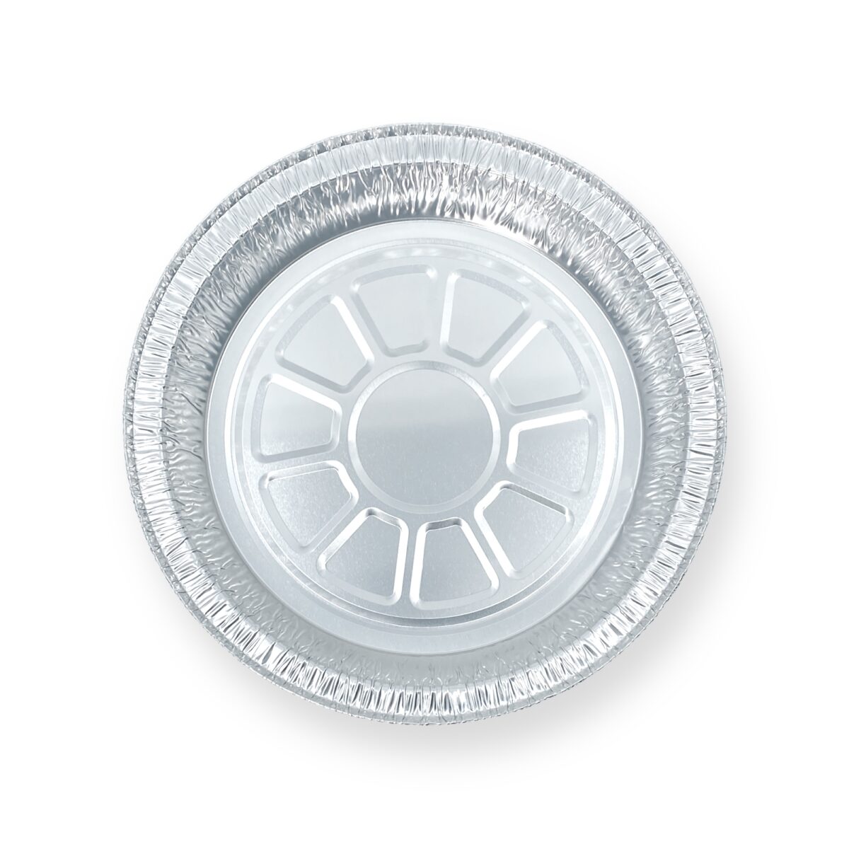 9" Aluminum Foil Round Container - Image 4