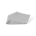 12 x 12 Wax Paper Checked Open Box - Black - Image 3