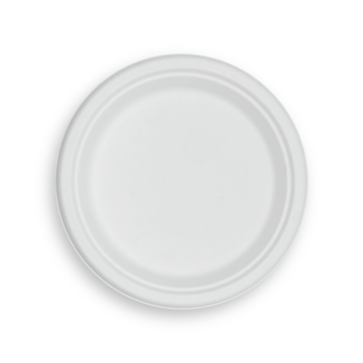 9 Inch Bagasse Round Plate - Image 1