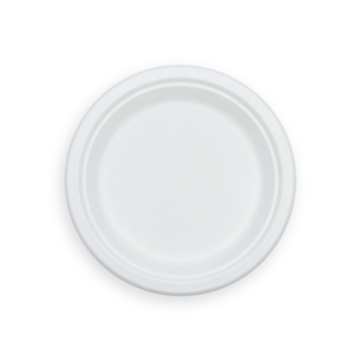 8 Inch Bagasse Round Plate - Image 1