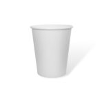 8oz - 80mm Hot Coffee Cup - White