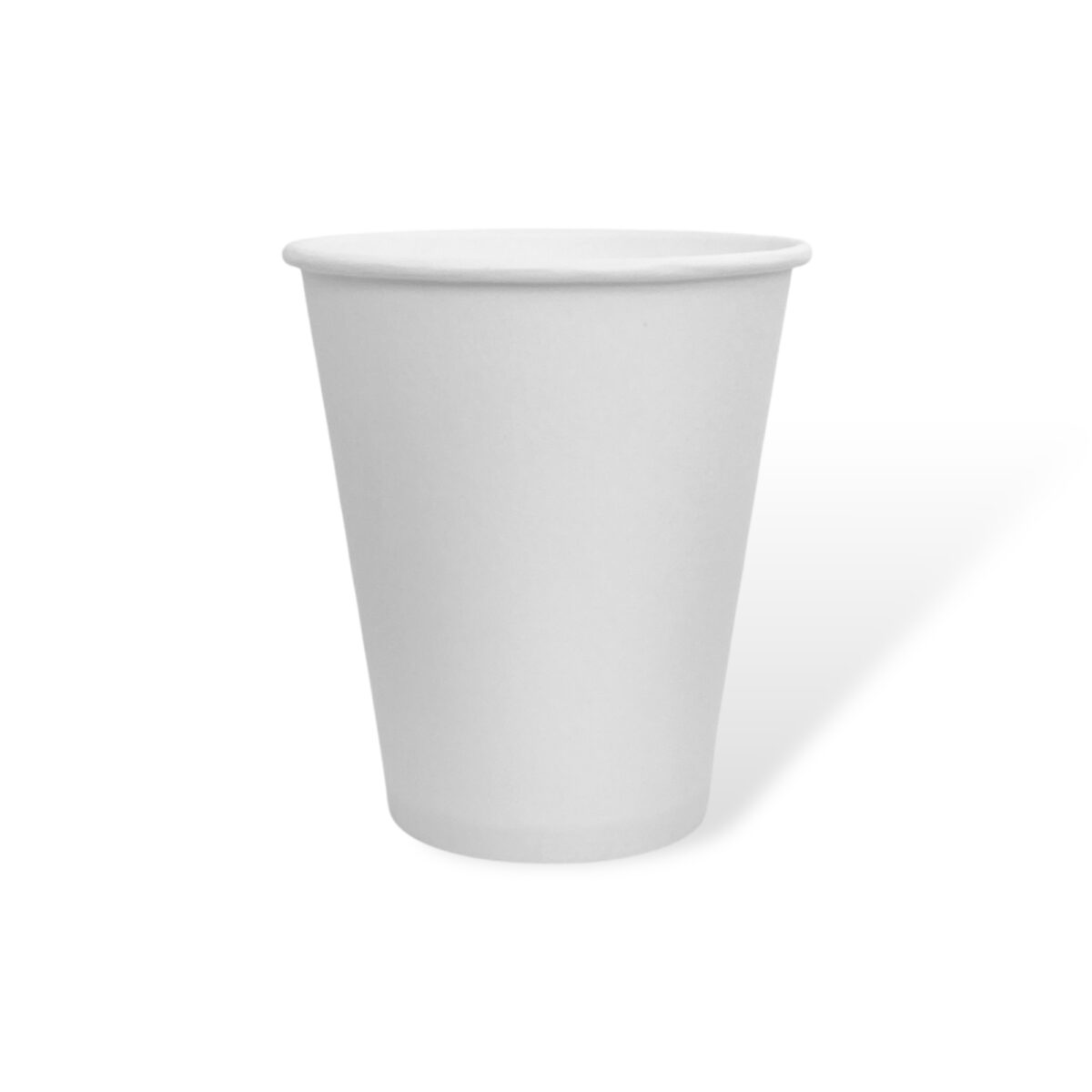10oz - 90mm Hot Coffee Cup - White - Image 1