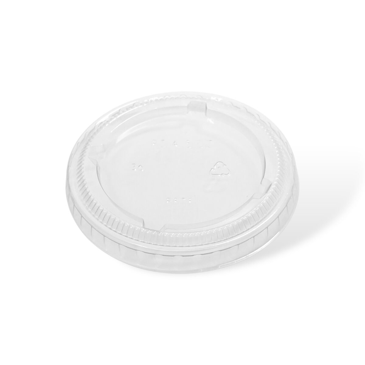 3.25oz | 4oz | 5.5oz Clear PET Portion Cup Lid - Image 2