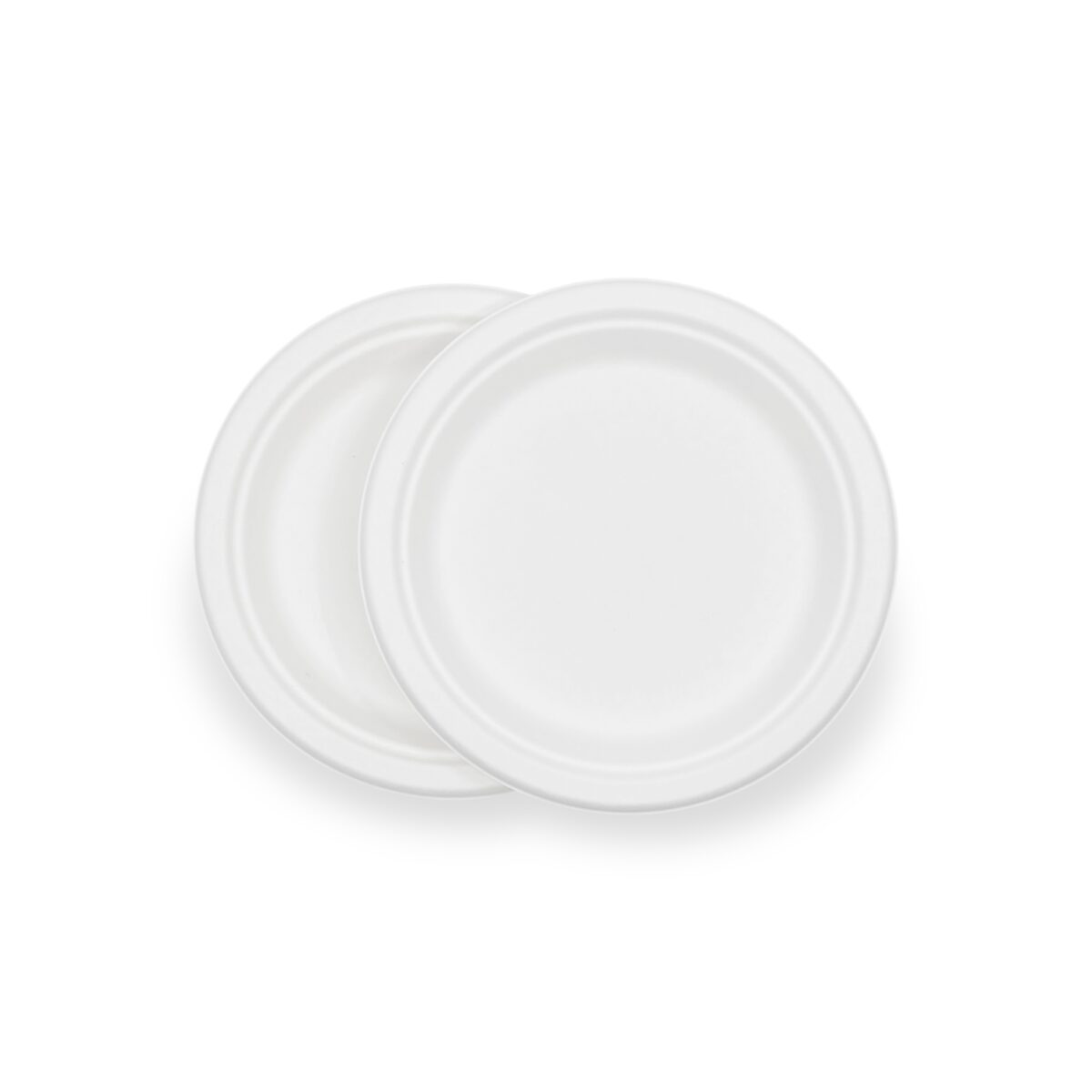 8 Inch Bagasse Round Plate - Image 3
