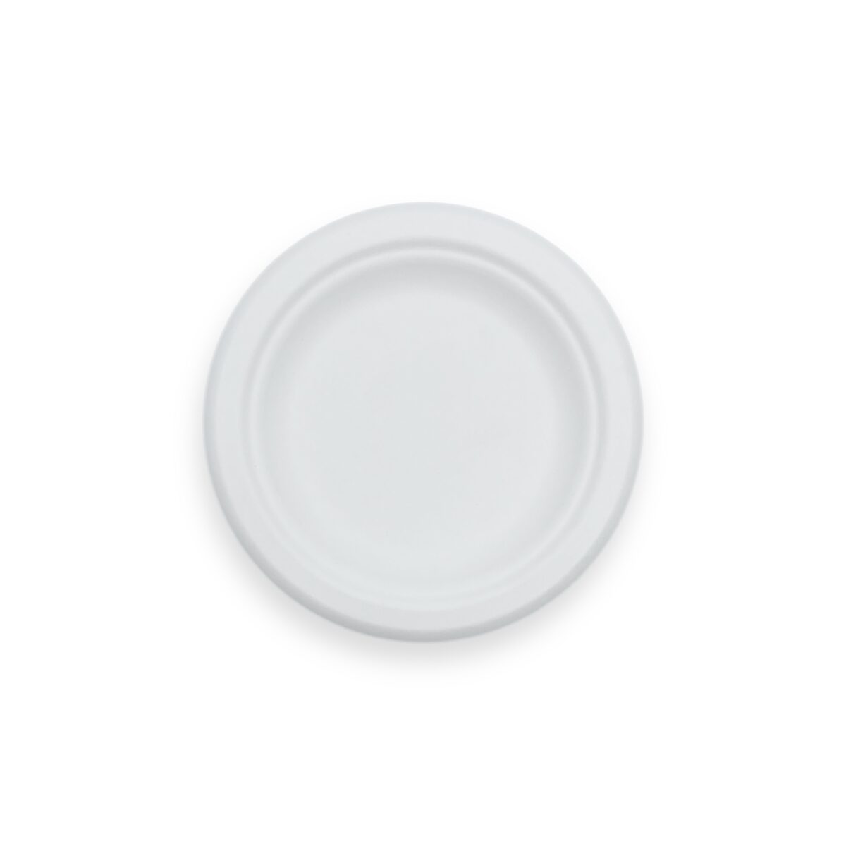 6 Inch Bagasse Round Plate - Image 1