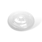 89mm PET Flat Lid With Straw Slot - Image 3