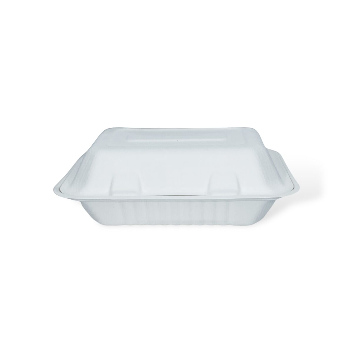 9" x 6" x 3" Bagasse Clamshell - Image 3