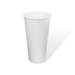 20oz - 90mm Hot Coffee Cup - White - Image 2