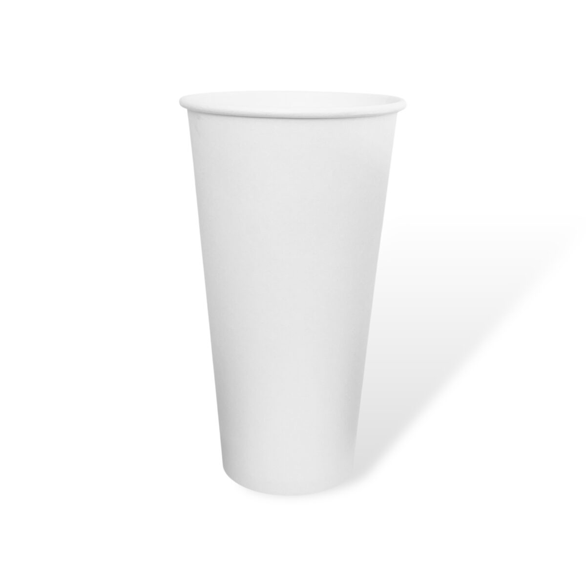 20oz - 90mm Hot Coffee Cup - White - Image 1