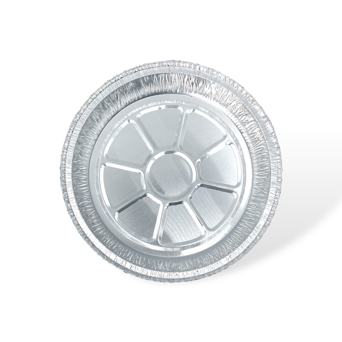 8" Aluminum Foil Round Container - Image 4