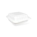 8" x 8" x 3" 1-Compartment Pebble Container - Image 3