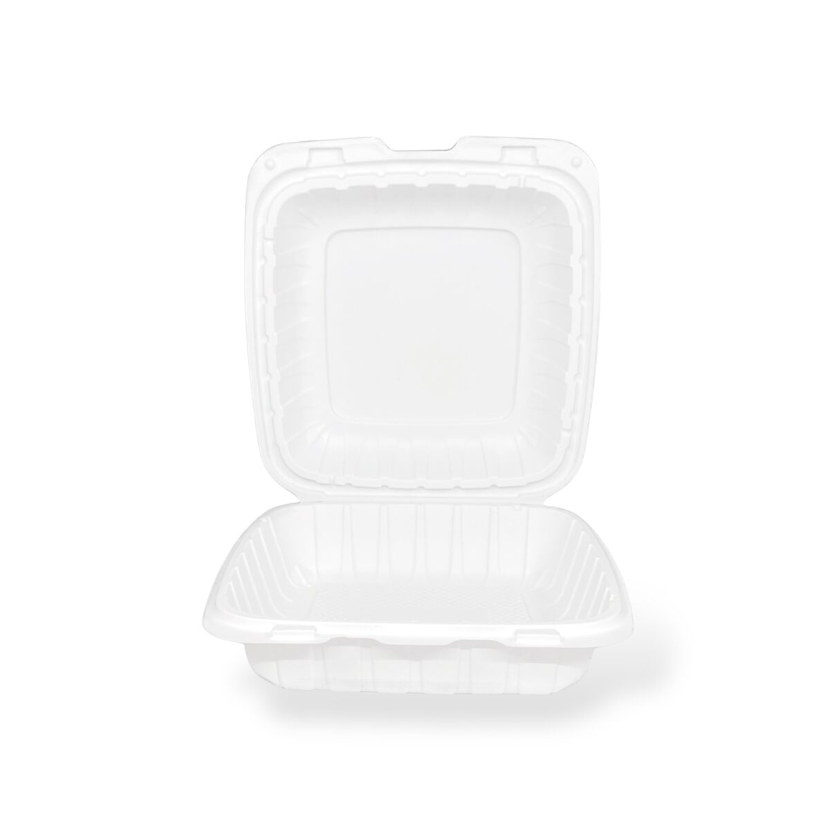 8" x 8" x 3" 1-Compartment Pebble Container - Image 1