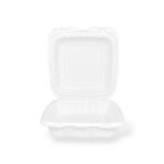 8" x 8" x 3" 1-Compartment Pebble Container