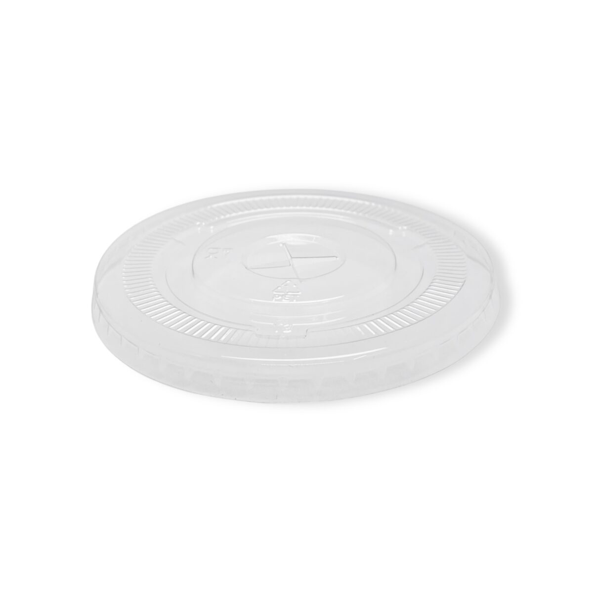 92mm PET Flat Lid With Straw Slot - Image 2