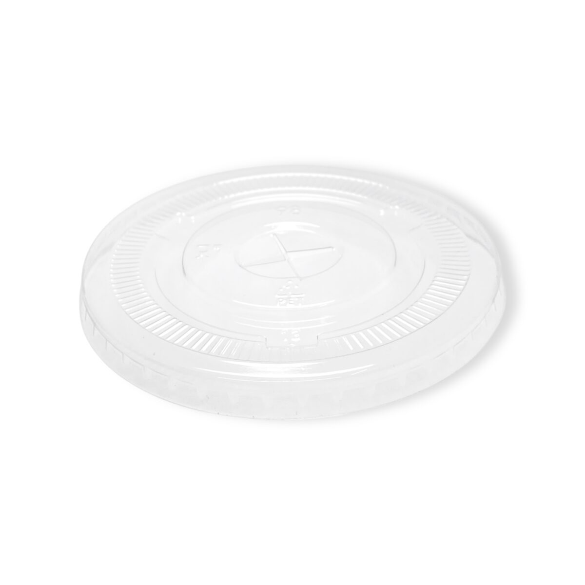 98mm PET Flat Lid With Straw Slot - Image 3