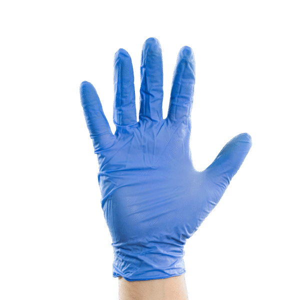 Blue Nitrile Gloves - Powder Free (Small)